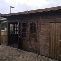 Combi summerhouse and shed 2