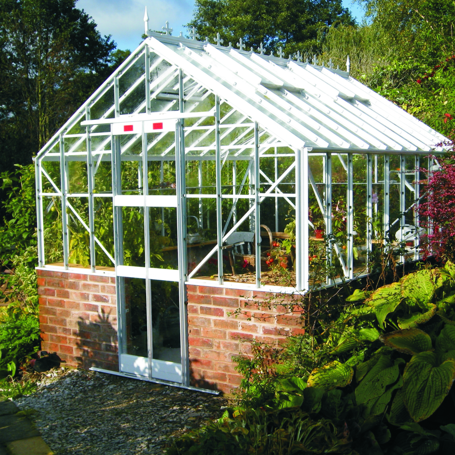 Thyme 10'x8' %28nominal%29  white  full sheet toughened glass