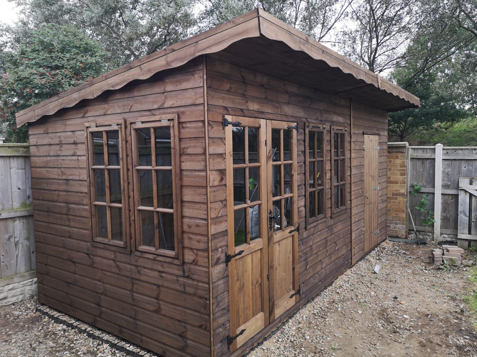 Combi summerhouse and shed 4