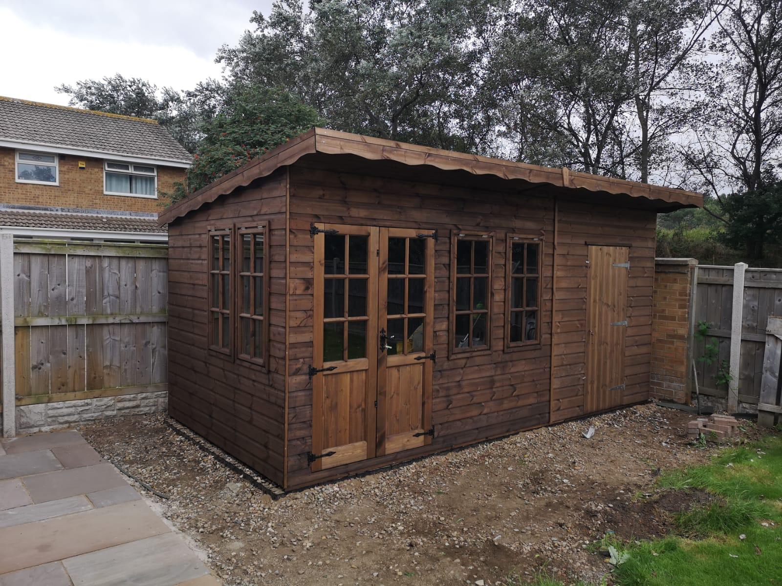 Combi summerhouse and shed 5
