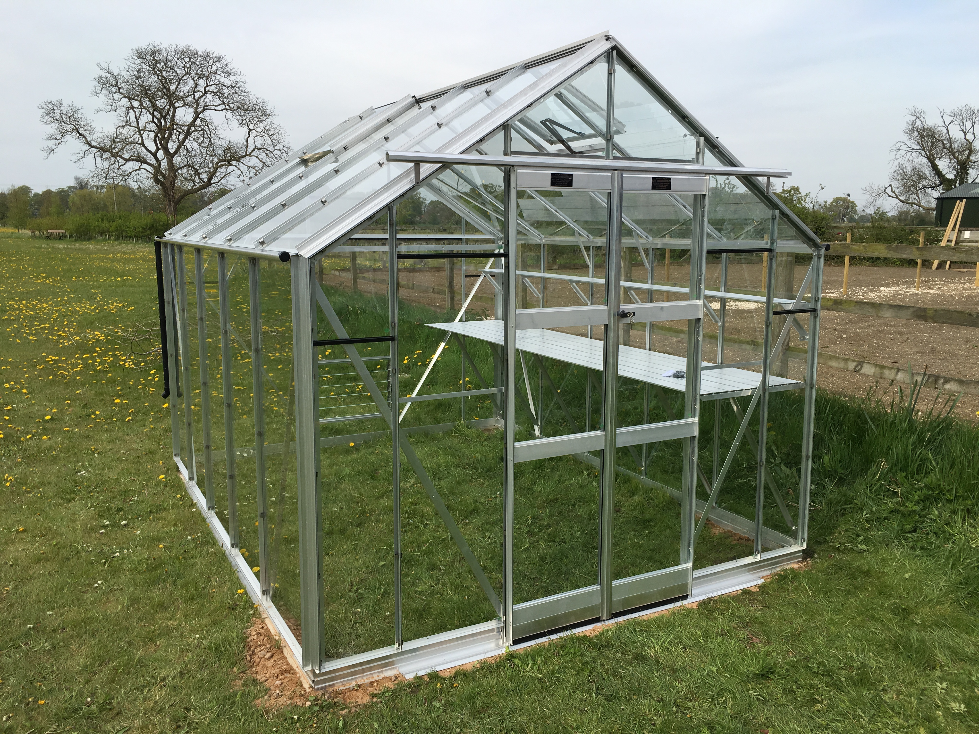 Belmont silver 10 x 8 toughened on grass2