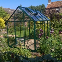 High eave green 6 x 8 sleeper base 6
