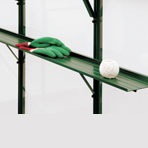 Extruded shelf